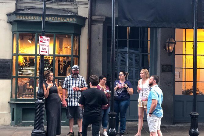 Adults Only Haunted Pub Crawl in New Orleans - French Quarter looping: grubby alleys, pirate tales, and authors at the bar