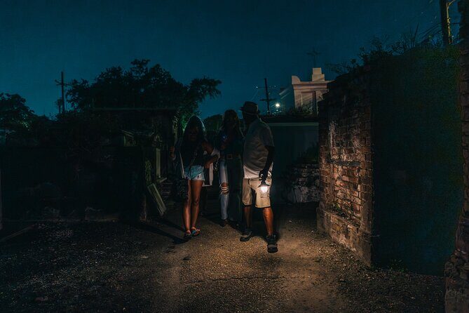 After-Dark Historical Night Tour of St. Louis Cemetery No. 1 - St. Louis Cemetery No. 1 After Dark: Lantern Light and Above-Ground Tombs