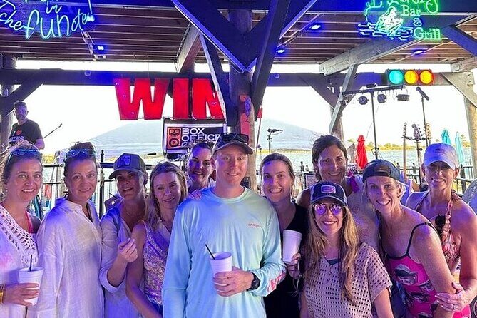 Bayou Booze Cruise Near New Orleans - The cruise itself: lights, music, and spotlight-style wildlife spotting