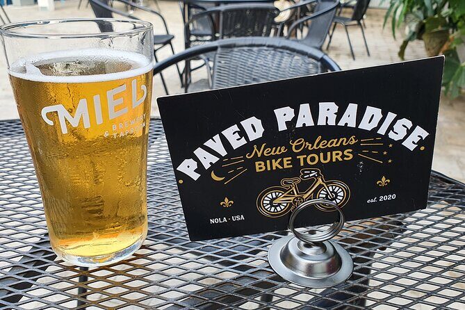 Craft Beer and Garden District Bike Tour in New Orleans - The ride schedule: when you meet, how long you’ll be out