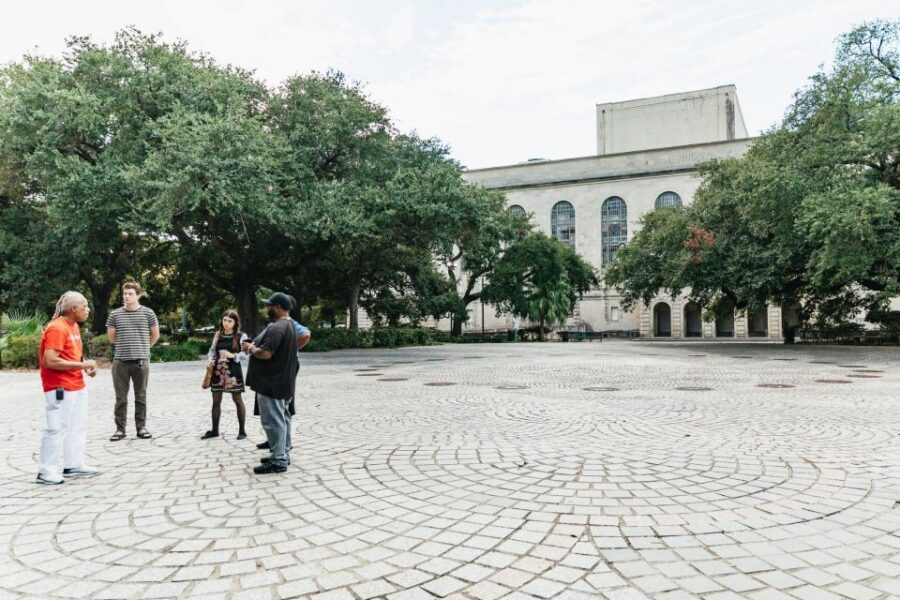 Evening in New Orleans: Live Jazz Music Discovery Tour - Entering New Orleans Jazz at Louis Armstrong Park