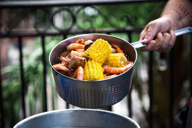 French Quarter Shrimp Boil & Live Music - Where the night goes: Louis Armstrong Park, Congo Square, and the French Quarter
