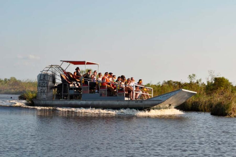 From New Orleans: Airboat Adventure Tour with Transportation - Key highlights at a glance