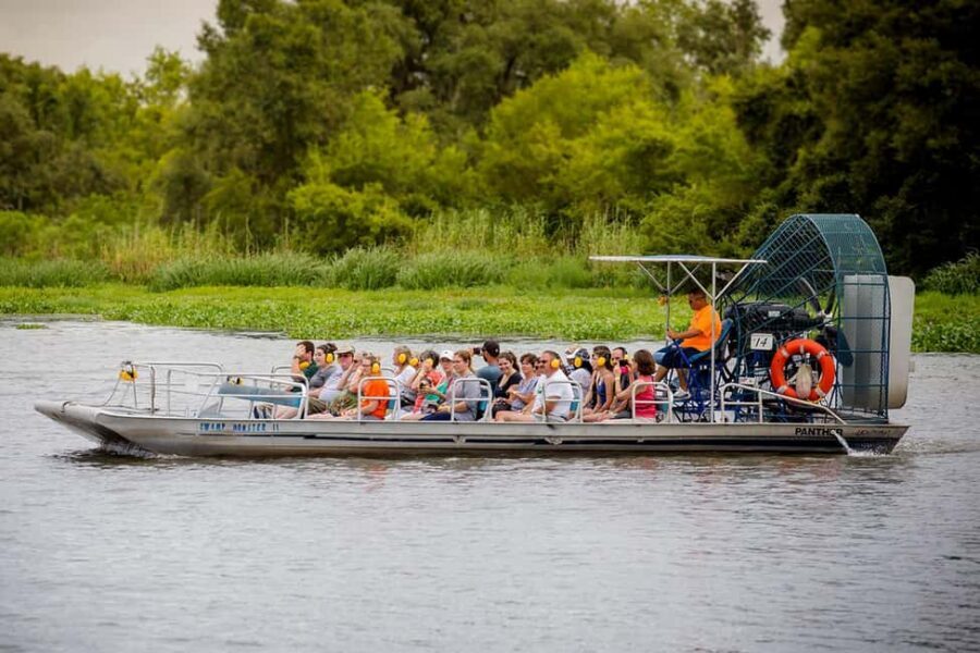 From New Orleans: Airboat Adventure Tour with Transportation - The 20,000-Acre Cypress Swamp Run Near Jean Lafitte