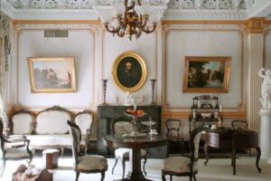 Gallier House Tour in New Orleans - The plumbing and light features that still surprise people