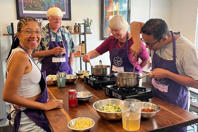 Hands-on Cajun Traditions Cooking Class - Starter time: New Orleans style barbecue shrimp