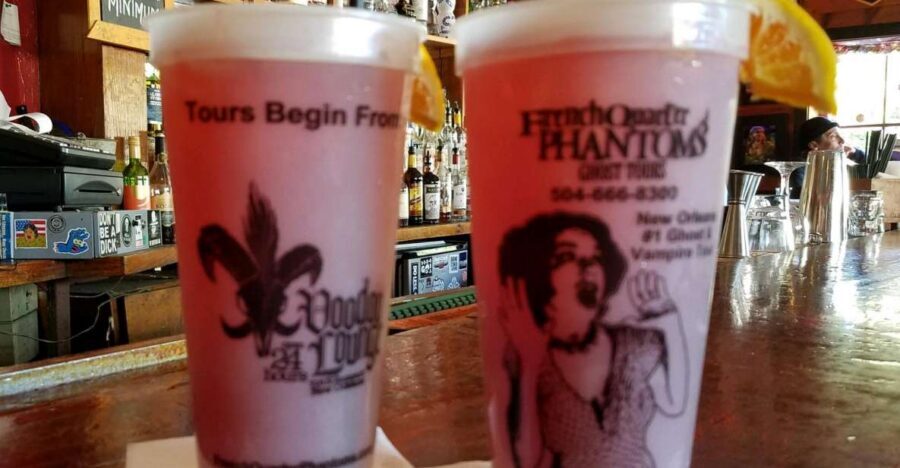 Louisiana: Adults-Only Small-Group Ghost & Vampire Tour - Halfway through: the haunted bar restrooms and second drink