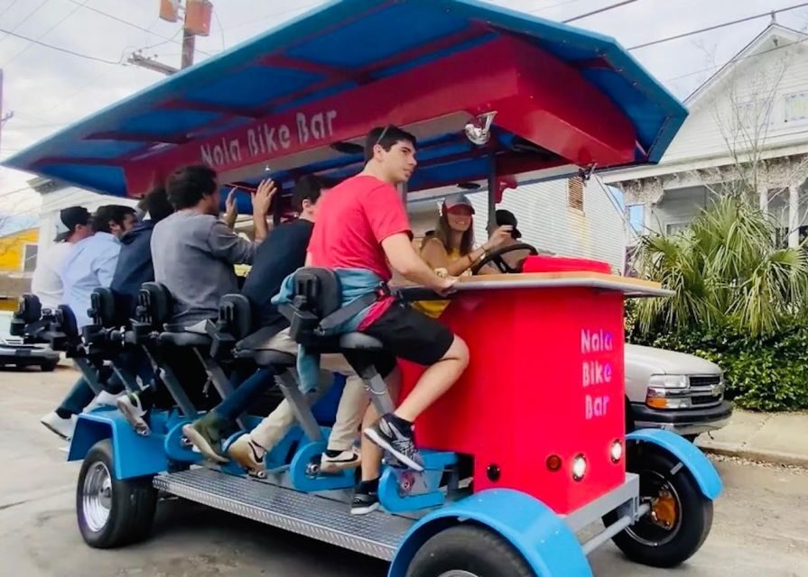 Mid-City Party Bike Bar Crawl - How the 105-minute pace works in real life