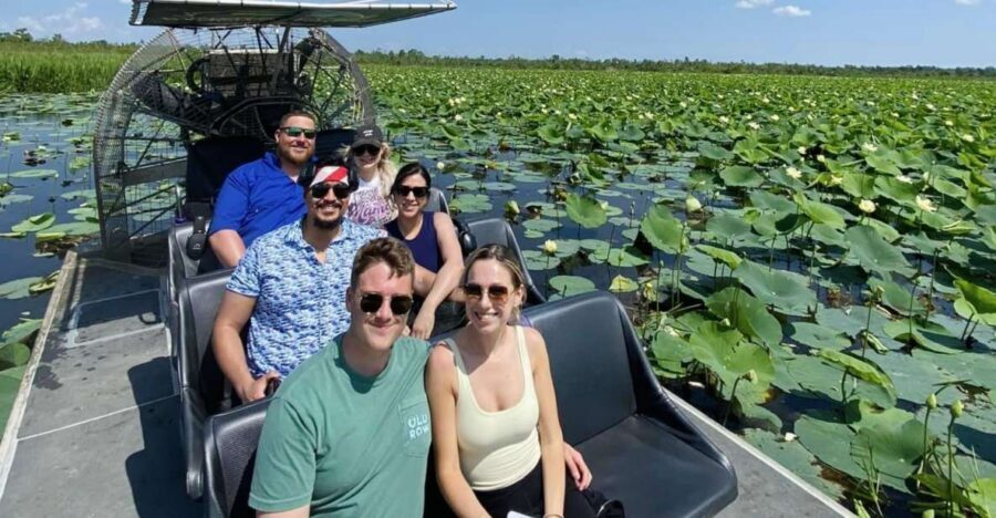 New Orleans: 10 Passenger Airboat Swamp Tour - Private-property cruising 30 minutes from New Orleans