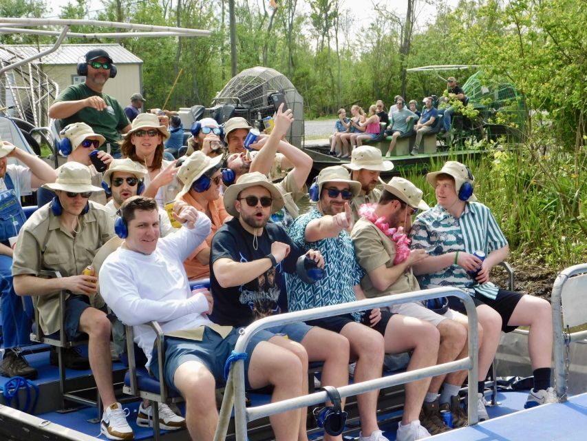 New Orleans: 16 Passenger Airboat Swamp Tour - The Best Part: Wildlife, Birds, and Gators in Real Marsh Conditions