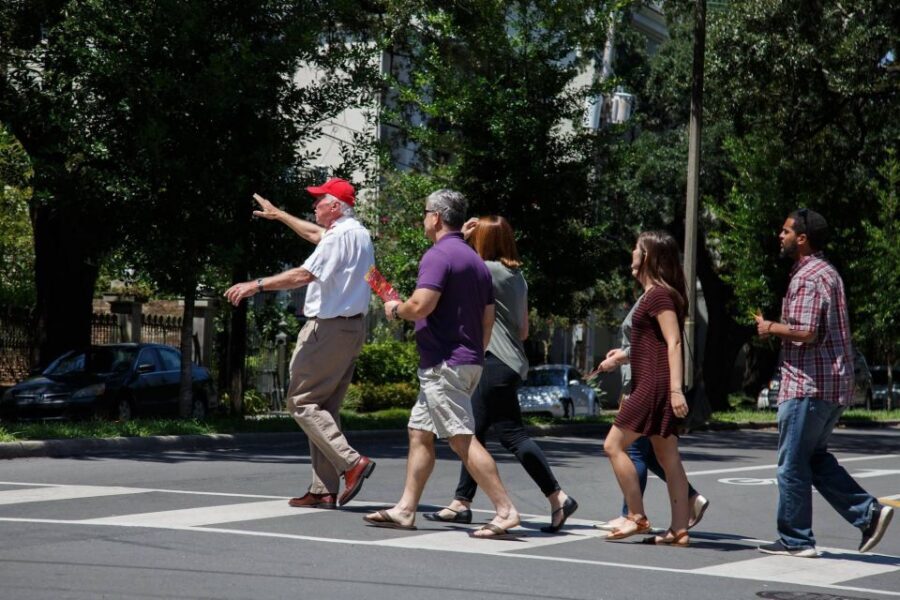 New Orleans: 2 or 3 Day Hop-On Hop-Off Bus with Walking Tour - French Quarter Walk on the 3-Day Pass: Fast Architecture Notes