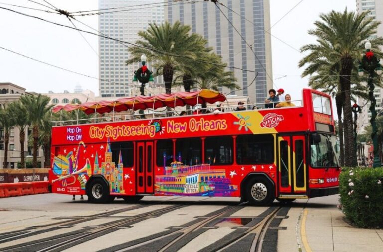New Orleans: 2 or 3 Day Hop-On Hop-Off Bus with Walking Tour - 2 Days of Highlights or 3 Days with a French Quarter Walk