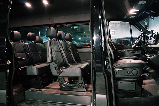 New Orleans Arrival Chauffeur Driven Transport by Executive Sprinter - Inside an Executive Sprinter: A/C, Wi‑Fi, and a Real Chauffeur