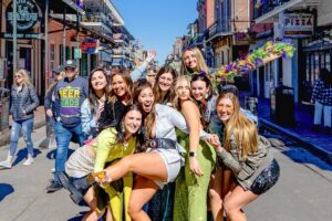 New Orleans Bourbon Street Bar Crawl w/ Shots & Souvenir Cup - French Quarter Walk: Where the City Stories Meet Street Drinking