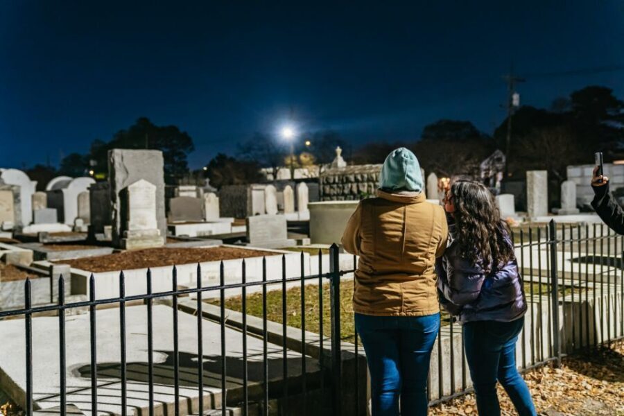 New Orleans: Cemetery Bus Tour At Dark with Exclusive Access - Charity Hospital Cemetery: yellow fever history on an eerie timetable
