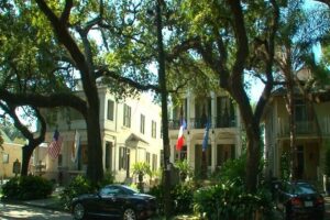 New Orleans City and Cemetery Bus Tour - City Park and the NOMA Sculpture Garden: art break plus beignets
