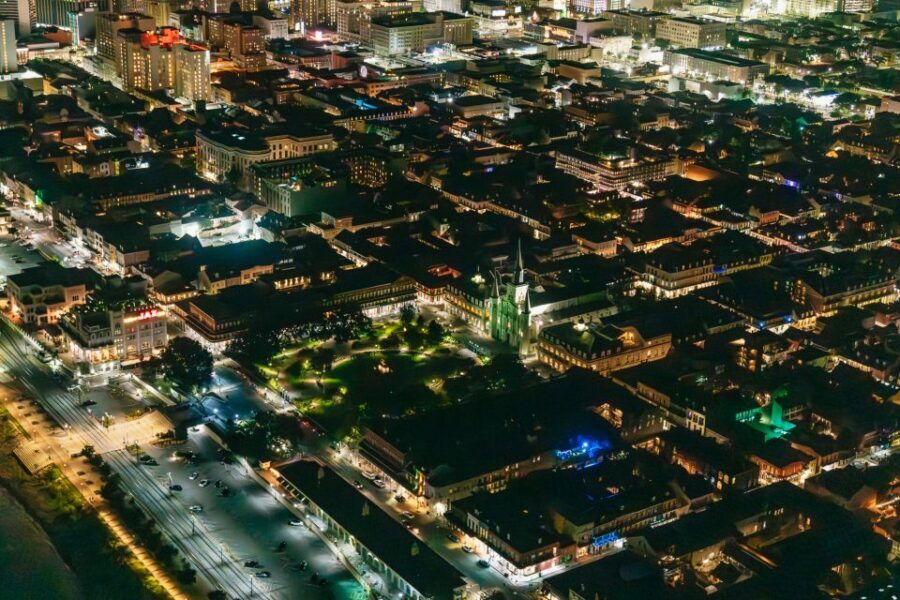 New Orleans: City Lights Helicopter Night Tour - 10 Minutes vs 20 Minutes: Picking Your Route Over a Lit-Up New Orleans