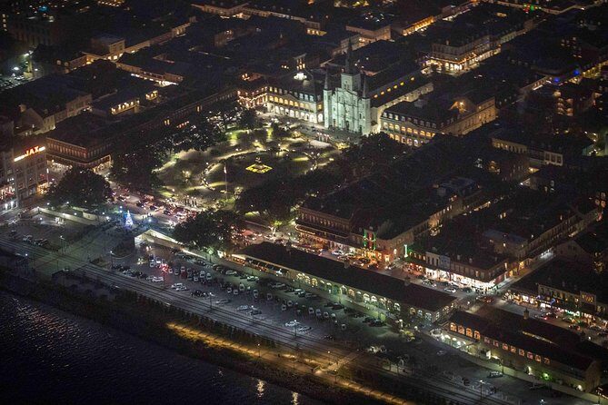 New Orleans City Lights Night Helicopter Tour - New Orleans Looks Unreal from the Sky