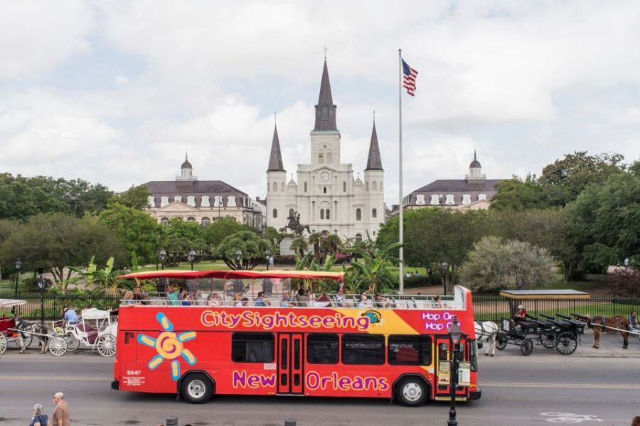 New Orleans: City Sightseeing Hop-On Hop-Off Bus Tour - Quick Hits Before You Ride