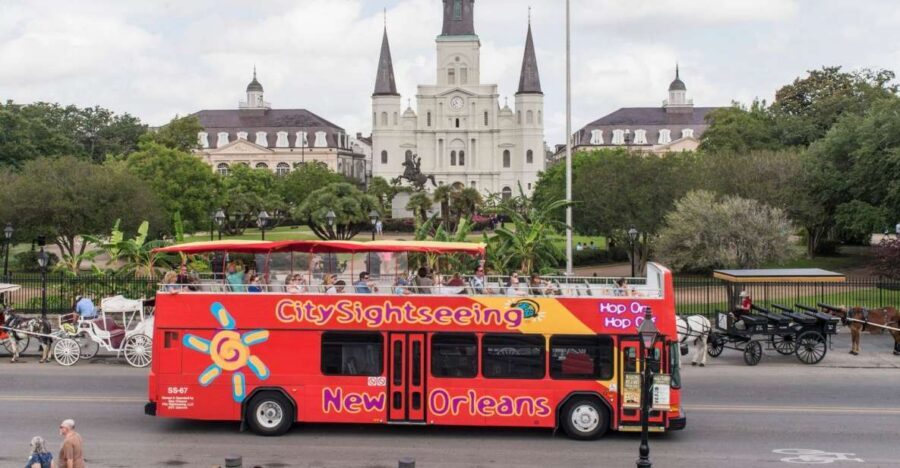 New Orleans: City Sightseeing Hop-On Hop-Off Bus Tour - Double-Decker Views and English Live Narration: What You’re Really Buying