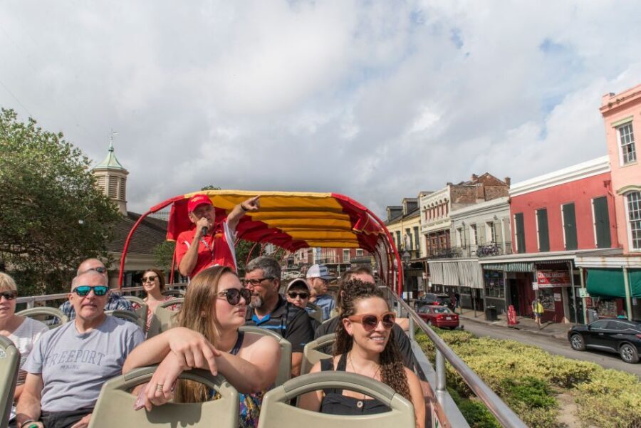 New Orleans: City Sightseeing Hop-On Hop-Off Bus Tour - How the Hop-On Hop-Off Loop Works Across the Whole City