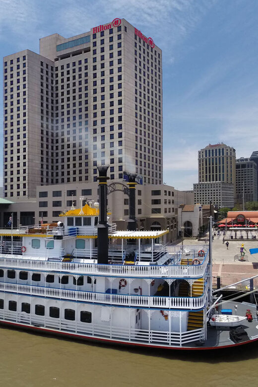 New Orleans: Creole Queen Weekend Morning Jazz Cruise - The River Route: French Quarter Views and a Jackson Square Pass