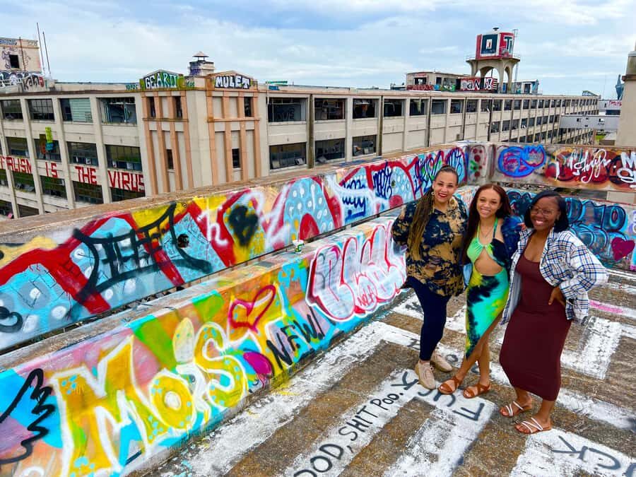 New Orleans Culture Street Art & Mural Walk - Real community context: from a community center to Black Wall Street’s change