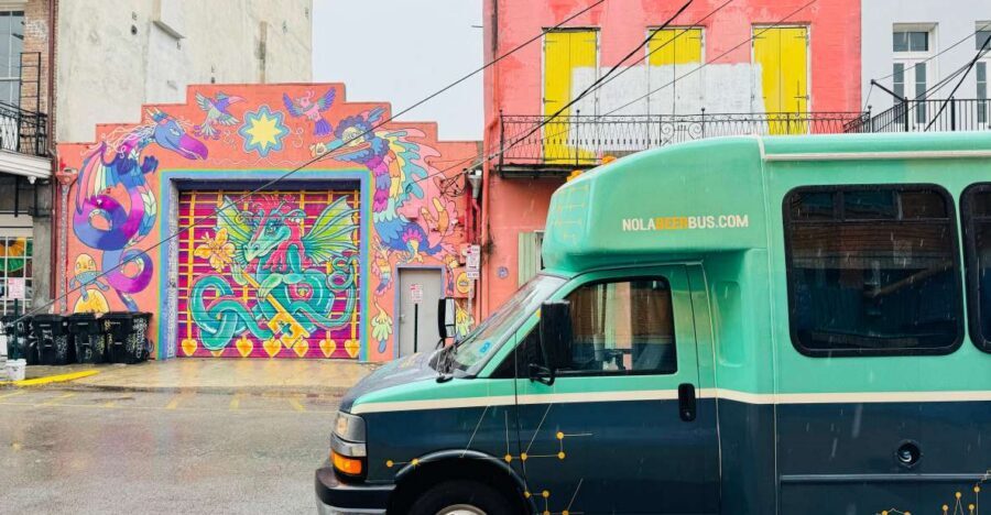 New Orleans: Easy Hop-On Hop-Off Craft Brewery Bus Tour - Hop-on hop-off in practice: how timing and GPS keep it stress-free