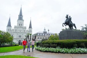 New Orleans French Quarter: A Tasty Tour with a Local - Starting at Jackson Square, with architecture built into the meal