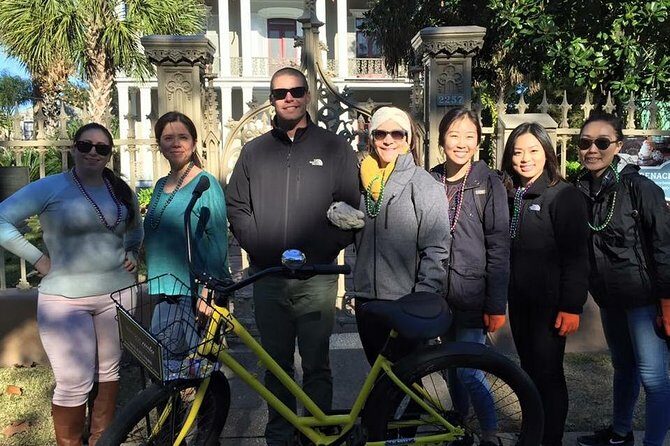 New Orleans French Quarter and Garden District Bike Tour - Meeting point: start near Canal Street, then pedal into two worlds