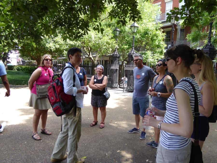 New Orleans: French Quarter Walking Tour - French Quarter tour route: 529 St. Ann Street to Jackson Square
