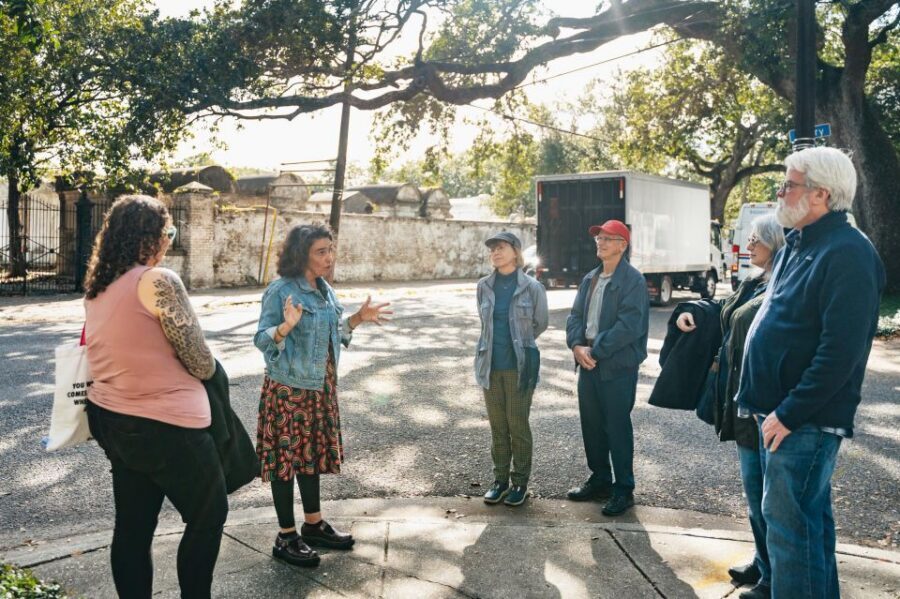 New Orleans: Garden District Guided Walking Tour - Lafayette Cemetery No. 1 Gates: A Rare Peek and a Big Culture Lesson