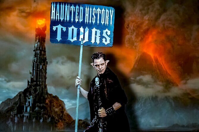New Orleans Ghost, Vampire, Witch, Voodoo, and Mystery Tour - Jackson Square at night: the icon everyone recognizes