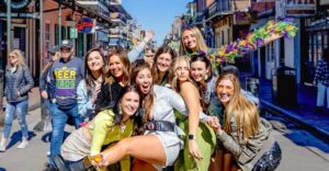 New Orleans: Guided Bourbon Street Bar Crawl with Shots - The crawl cup and welcome shots: how $35 can actually make sense