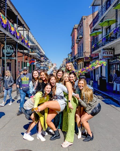 New Orleans: Guided Bourbon Street Bar Crawl with Shots - French Quarter to Bourbon Street: the quick walk that sets the tone