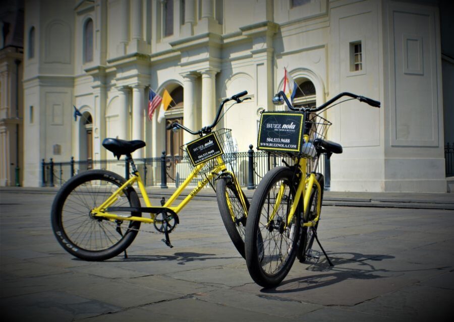 New Orleans: Guided Sightseeing Bike Tour - French Quarter sights and the Jackson Square river overlook