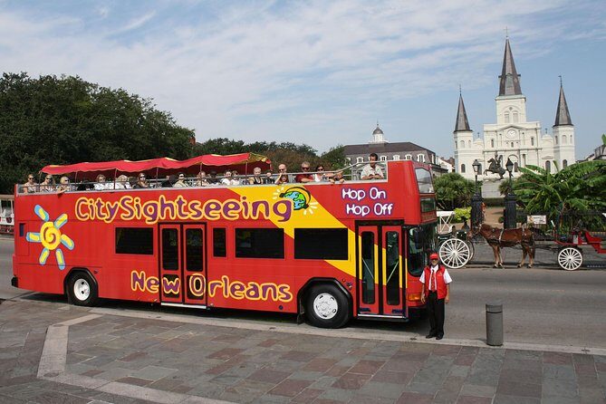 New Orleans Hop-On Hop-Off Unlimited Sightseeing Package - Bus Comfort, Live Narration, and Using the App Without Stress