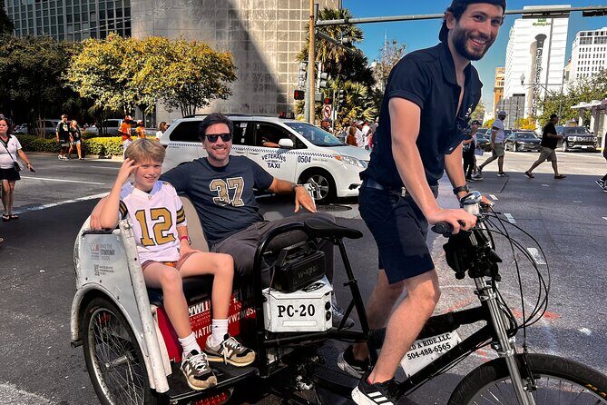 New Orleans Pedicab French Quarter Tour - The best start: pickup details and the Bourbon Street meeting point