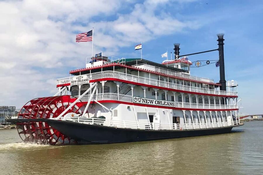 New Orleans: Steamboat Natchez Jazz Cruise with Lunch Option - Calliope Music, Jazz, and Live Narration: The Soundtrack of the River