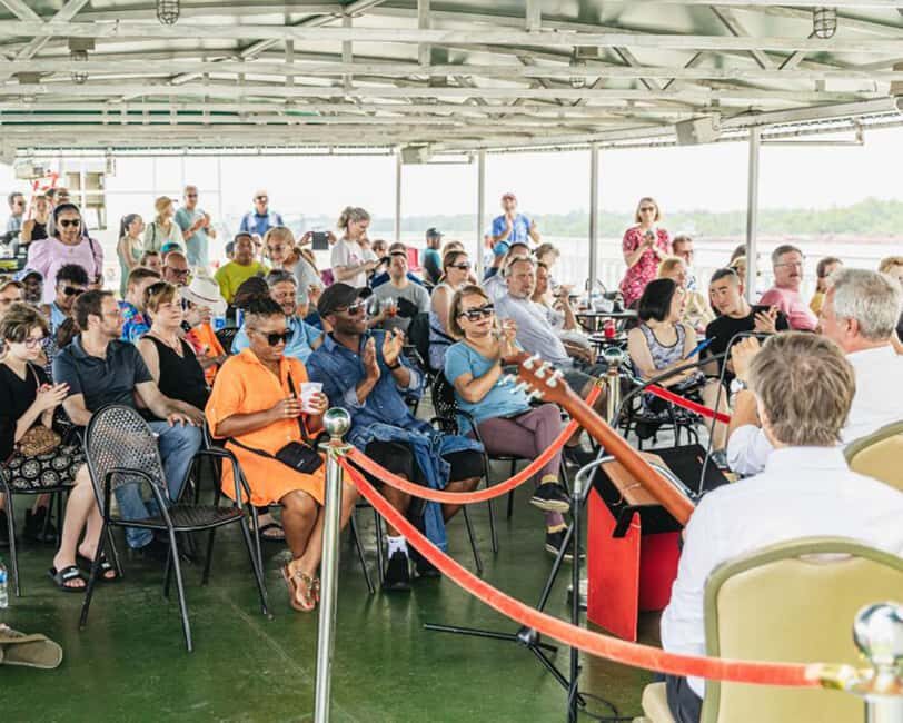 New Orleans: Sunday Steamboat Jazz Cruise with Brunch Option - Viewing the Mississippi: deck time, river narration, and photo moments