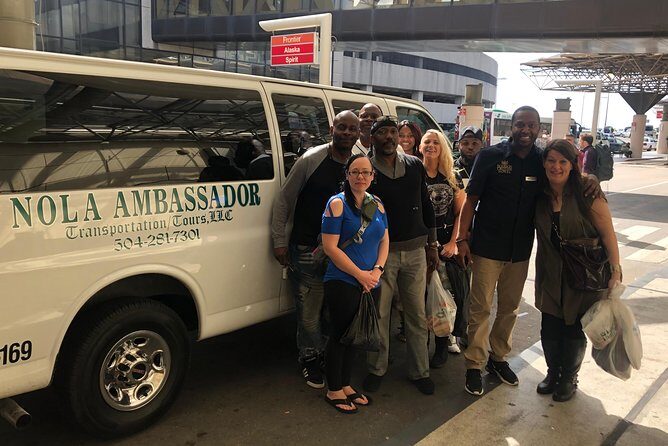 New Orleans Transportation Service - Vehicles and group size: van up to 15, with bigger options