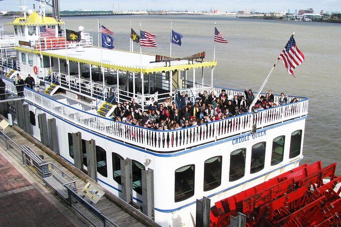 Paddlewheeler Creole Queen Historic Mississippi River Cruise - The lunch and cash bar question: do you buy the meal?