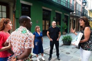 Private French Quarter and Treme Walking Tour - Getting Your Bearings at 400 Royal St