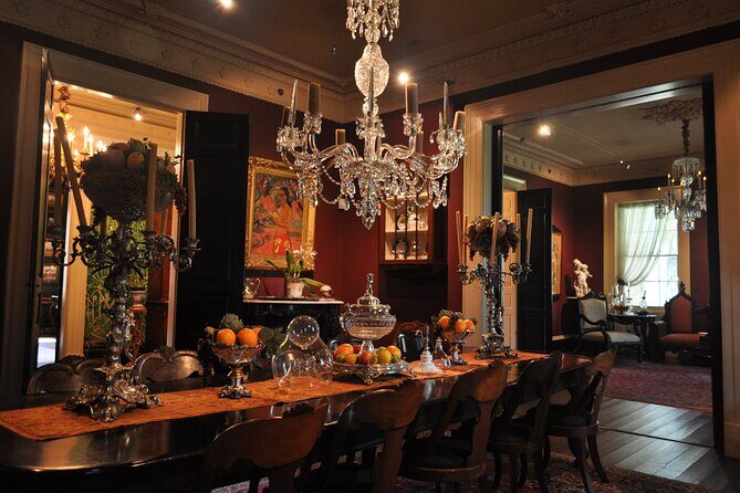 Private Louisiana Plantations Tour with Gourmet Lunch from New Orleans - San Francisco Plantation: gingerbread details and historic outbuildings