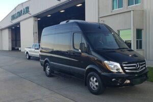 Private Mercedes Sprinter Transfer NOLA, Airport, Cruise Ship - Meet-and-greet at MSY: name sign, escalators, and luggage-ready pickup