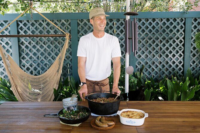 Private New Orleans Cajun Cooking Class with a Local Courtland - The menu: starter, main, and dessert built around Cajun classics