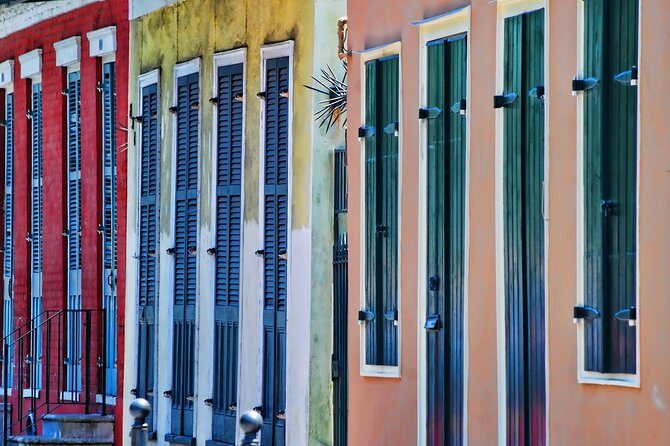 Private New Orleans Historical Sightseeing Tour with Hotel Pickup - French Quarter architecture: Jackson Square to Esplanade Avenue