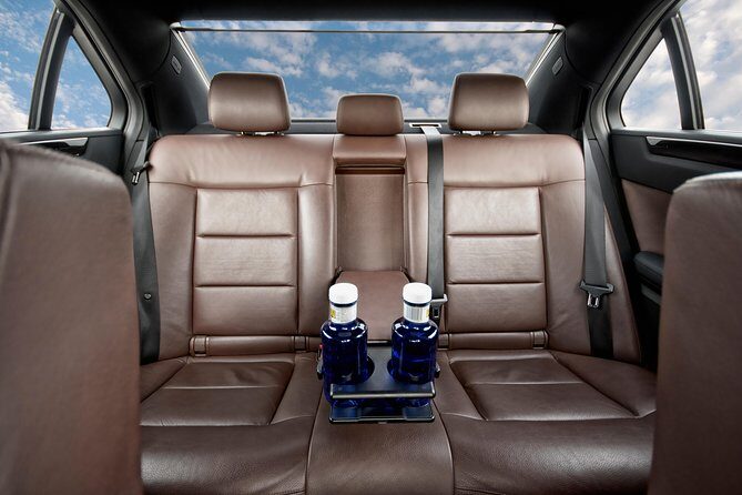 Private Transfer New Orleans MSY or Port to New Orleans by Sedan - The ride: a Mercedes E-Class vibe (or similar) with bottled water