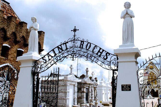St. Roch Cemetery Walking Tour by Save Our Cemeteries - St Roch Cemetery in New Orleans: a focused start at Campo Santo
