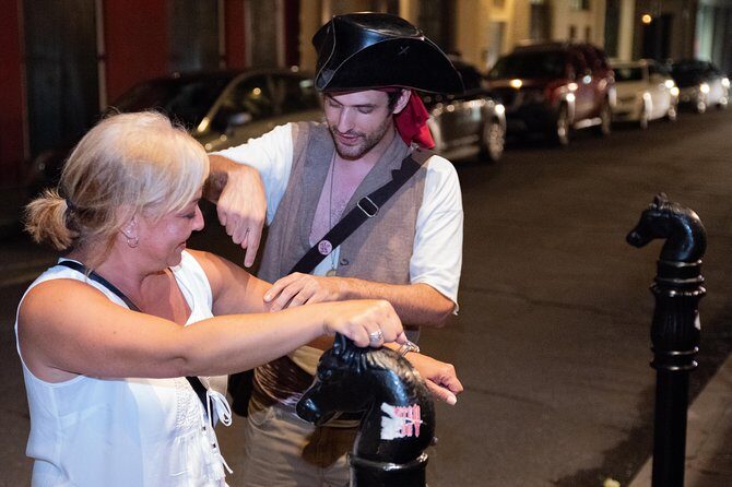 The French Quarter Haunted Tour - Stop 4: Lafitte’s Blacksmith Shop Bar and the smuggling legend